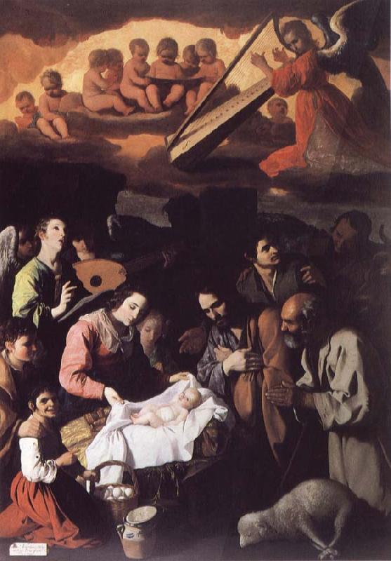 Francisco de Zurbaran The Adoration of the Shepherds oil painting image